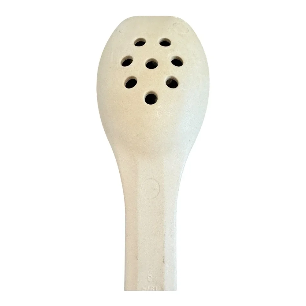 Rubbermaid  Slotted Serving Cooking Nylon Spoon #‎ 1974 Ivory White
